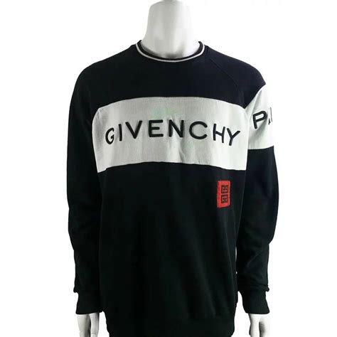 givenchy logo panel sweatshirt|givenchy sweatshirt sale.